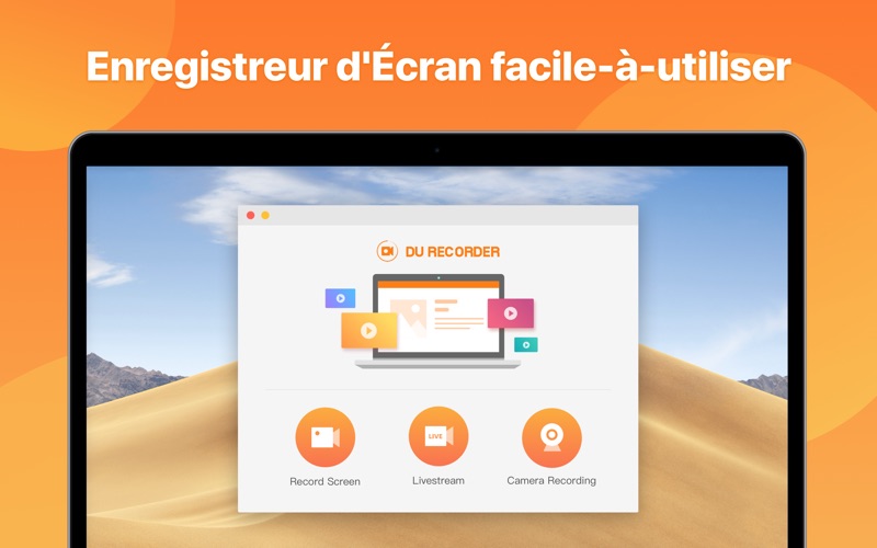 Screenshot #1 pour DU Recorder: Enregistreur d'Éc