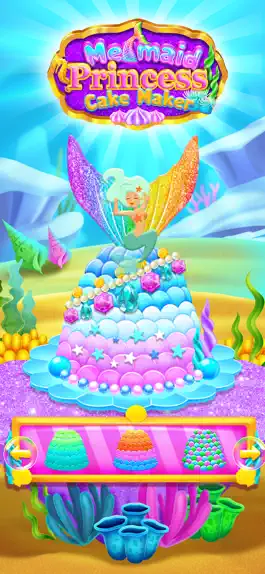 Game screenshot Mermaid Cake Maker Chef mod apk