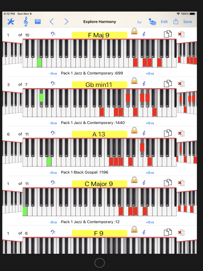 Piano HarmonyPRO Midi Studio - 2.25 - (iOS)