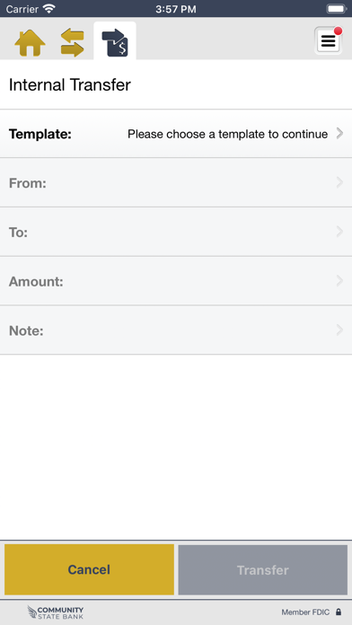 Community State Bank Business Screenshot