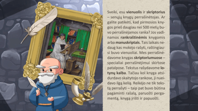 Knygos kelias Screenshot