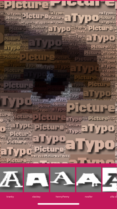aTypo Picture - a word Photo Screenshot