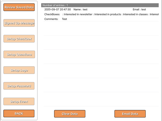 Screenshot #5 pour Basic SignUp