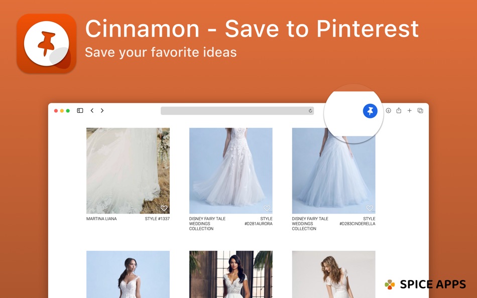 Cinnamon - Save to Pinterest (macOS) 由: Nao Sreymey Cinnamon - Save to Pinterest (macOS) 由: Nao Sreymey