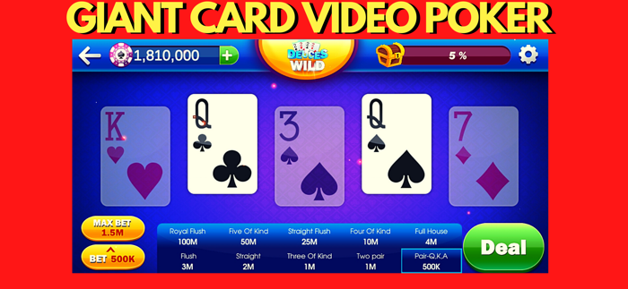 Video Poker Bonus Games