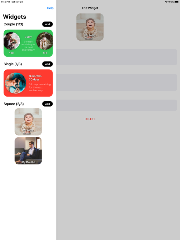 Screenshot #5 pour Memorial Widgets