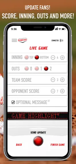 Game screenshot Scorecast The Team Scoreboard hack