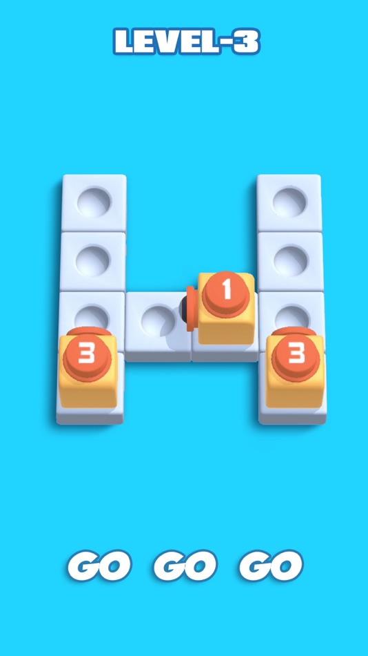 #2. Fit It 3D: Push Hop Ball Hole (iOS) 由: 永兴 杨