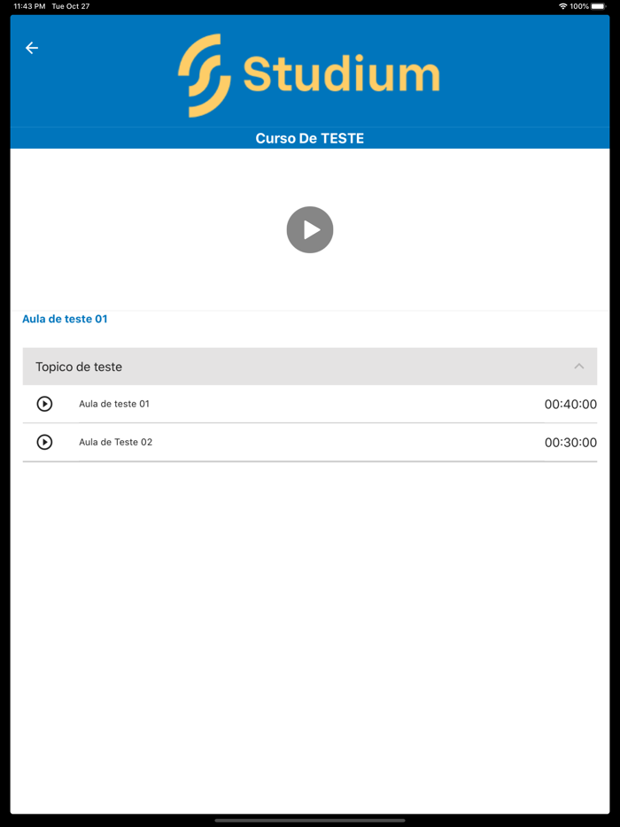 Studium Cursos Online