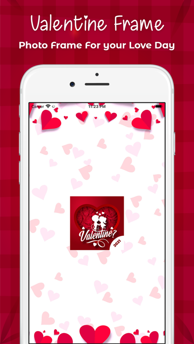 Valentine Love Photo Frame Screenshot