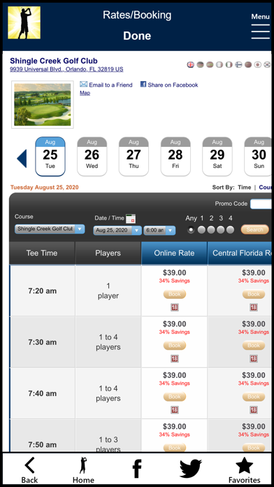 GolfDay Florida Screenshot