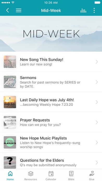 NHCChurch Screenshot