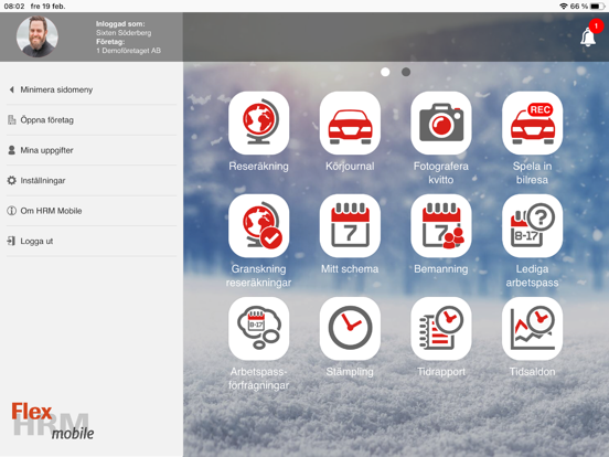 Screenshot #4 pour HRM Mobile