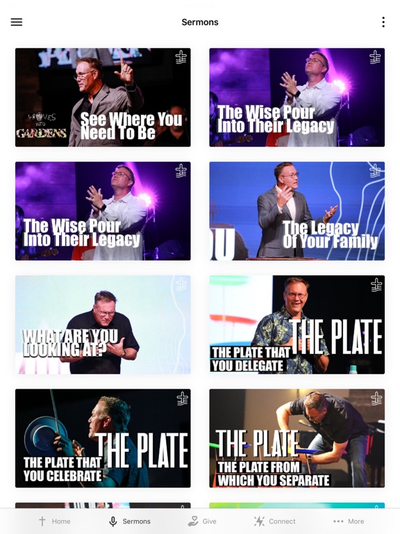 River of Praise Tomball iPad screenshot 2 - Lifestyle app