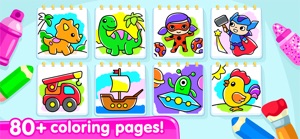 Coloring Pages: Baby Games screenshot #2 for iPhone