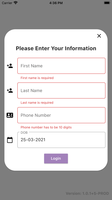 Embry Health Patient App Screenshot