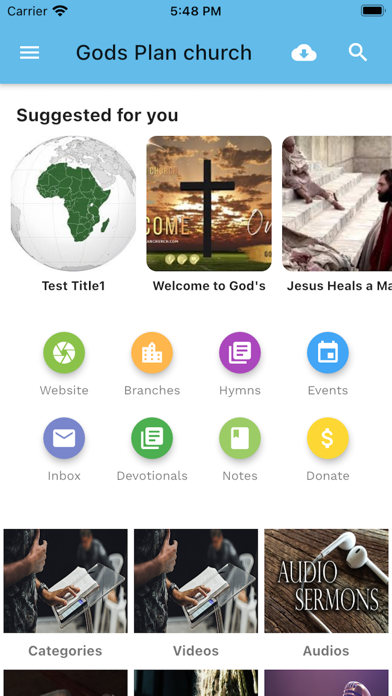Screenshot #1 pour Gods Plan Church