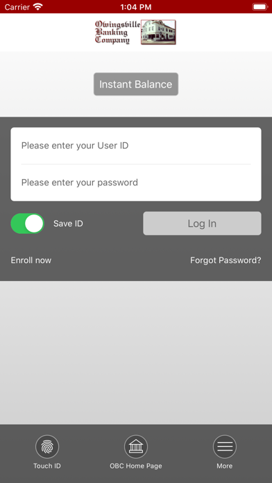 Owingsville Banking Company Screenshot