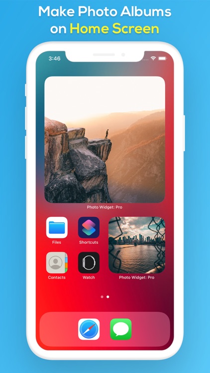 Photo Widget - Custom Screen