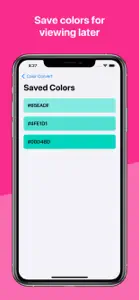 Color Convert: Hex to UIColor screenshot #3 for iPhone