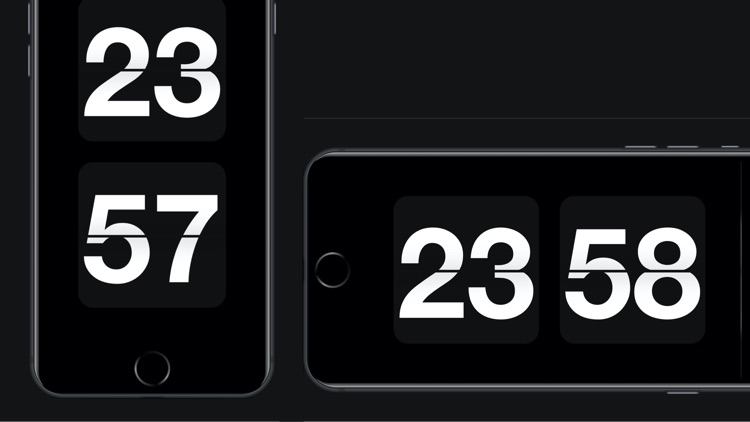 Retro Flip Clock - zen clock