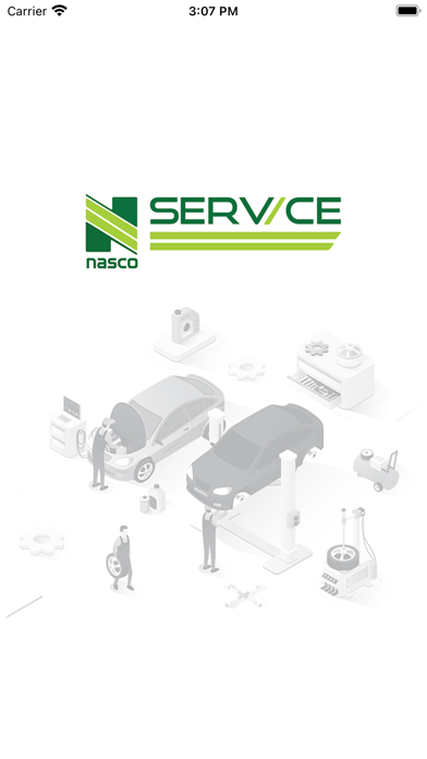 NASCO Service Center Screenshot