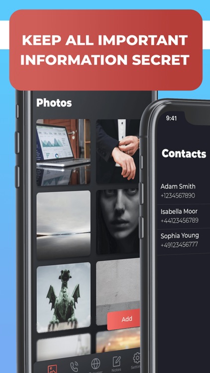 Private Photo Vault & Browser