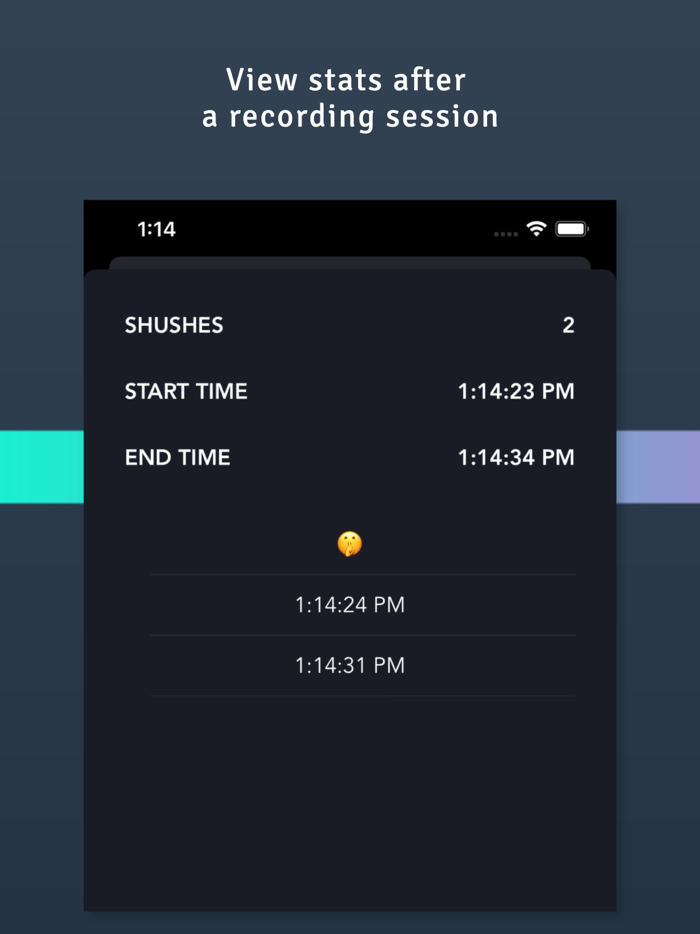 Shush - Sound and Noise meter