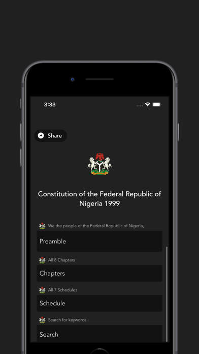 The 1999 Constitution Screenshot