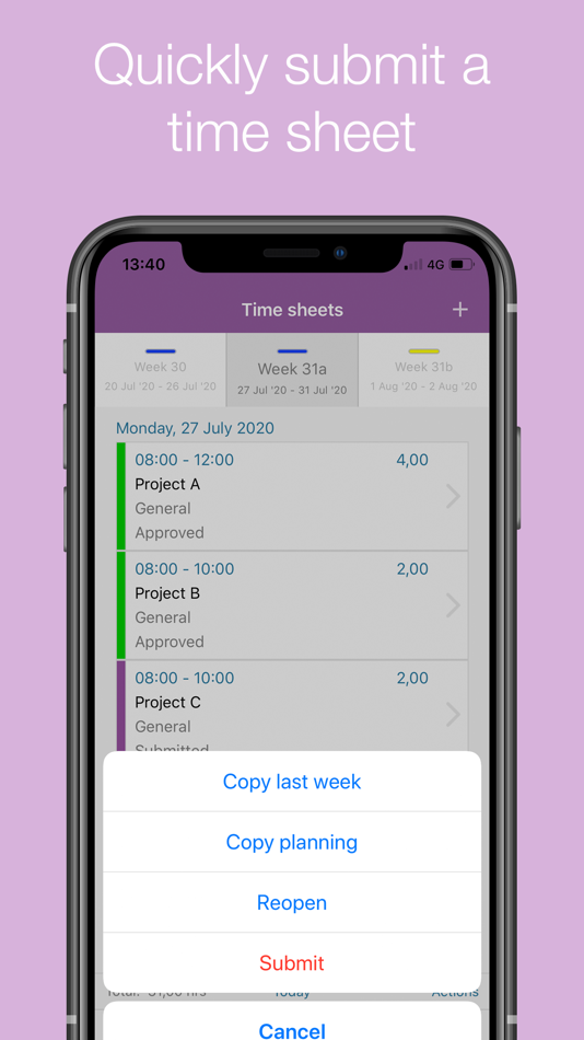 #3. Timewax Planning & Time sheet (iOS) بواسطة: Timewax B.V.