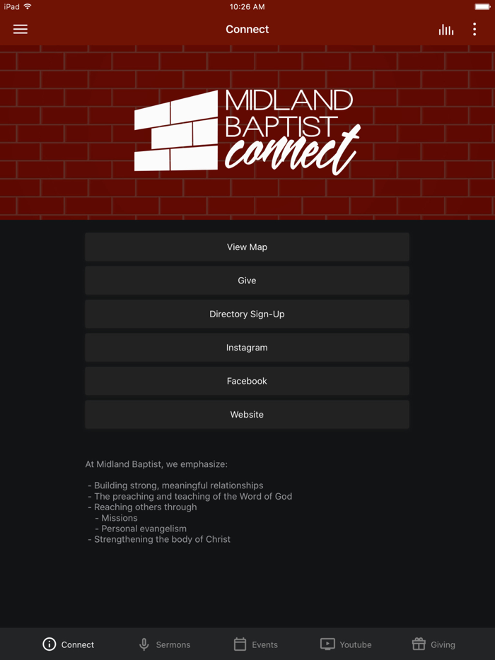 Midland Baptist Connect