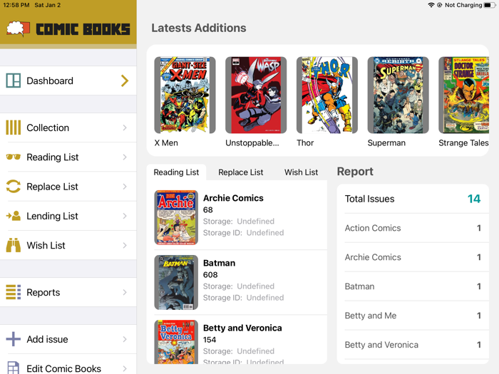 Comic Books Collector