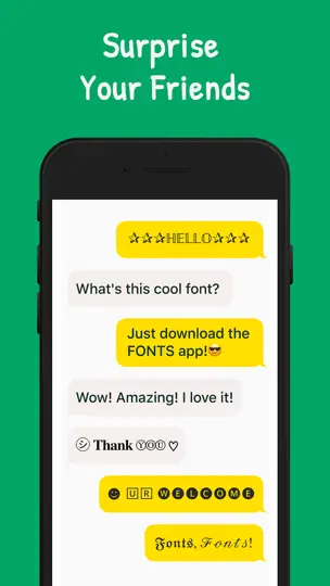 Screenshot von Whats Fonts For WhatsApp auf dem iPhone 2