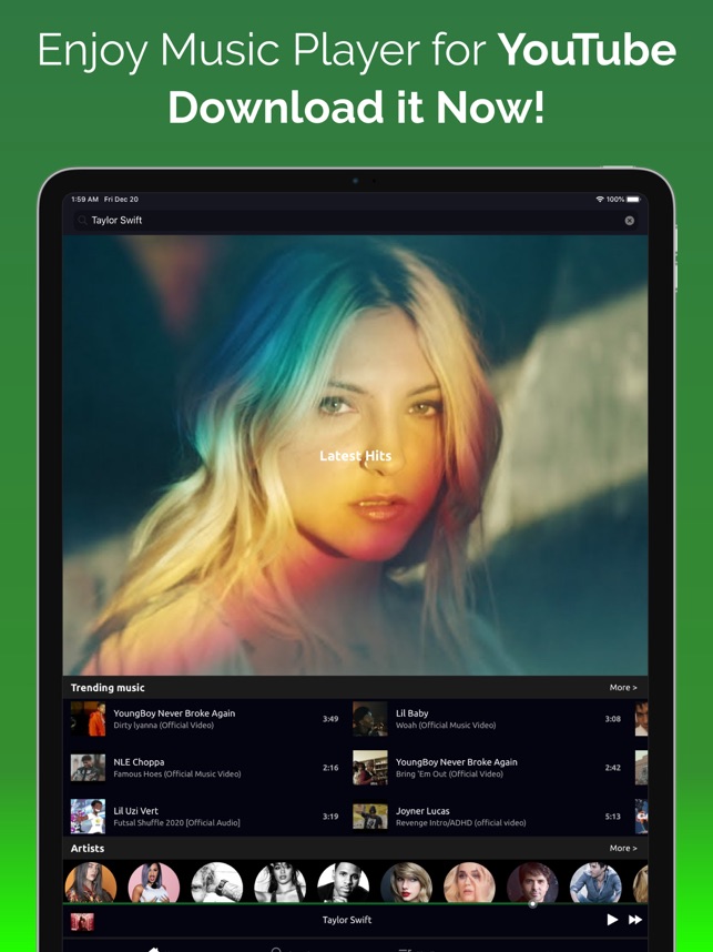 Online Music & Video Player on the App Store