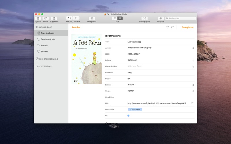Screenshot #3 pour ExLibris