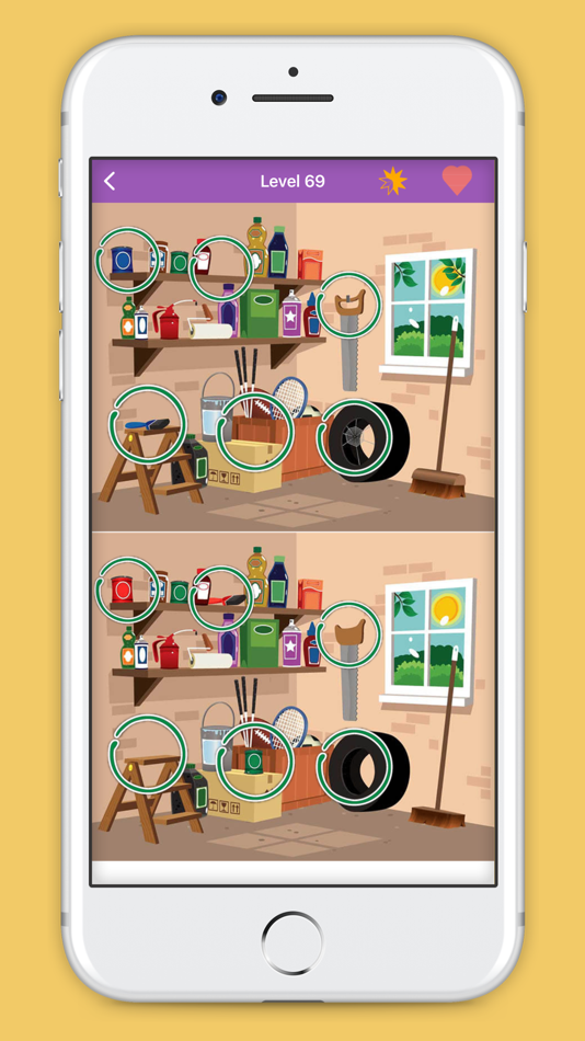 #6. Find Differences 2021: Spot it (iOS) Podle: duytu tran