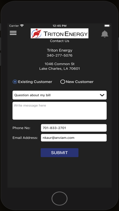 Triton Energy Screenshot
