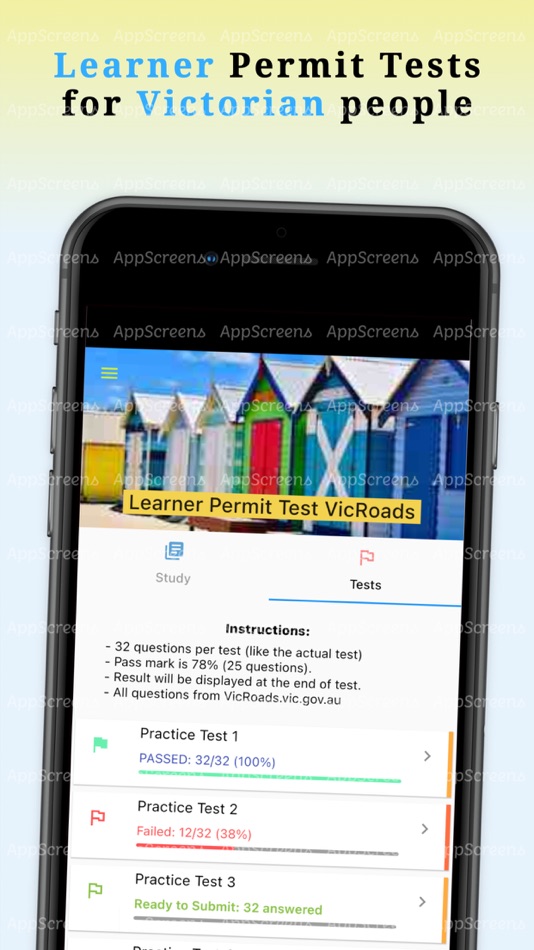 #1. Learner Permit Test Vic ExamUp (iOS) 由: Pichai Tangtrongsakundee