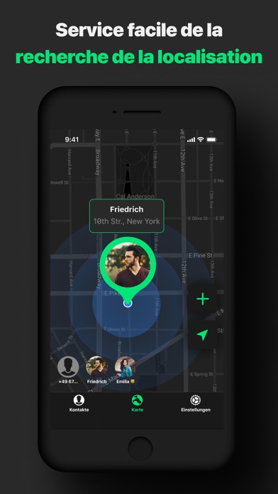 Screenshot #1 pour Localiser mon téléphone, amis