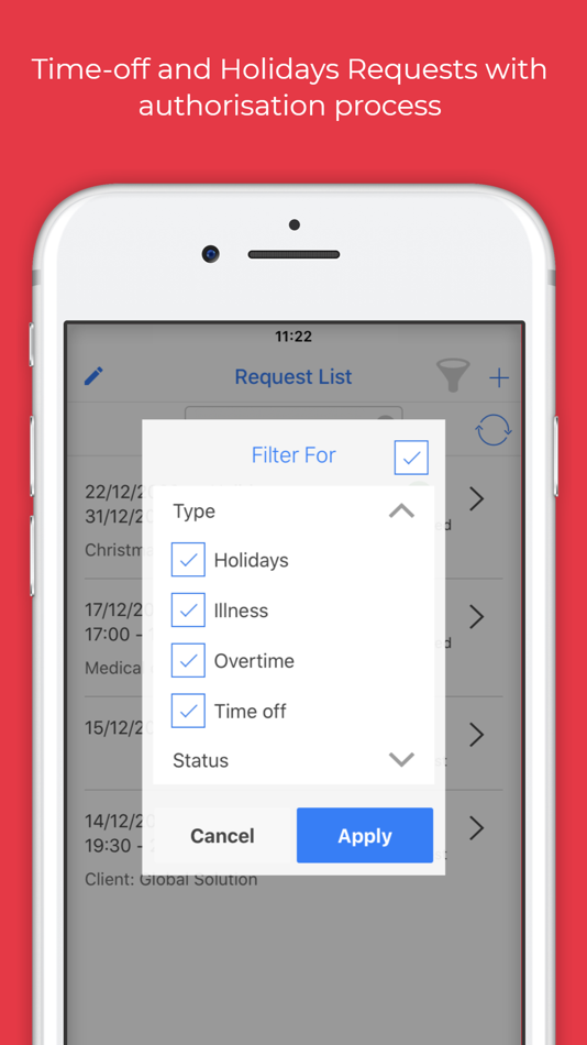 #4. eWork Clocking Time Task Track (iOS) Podle: SoftAgile srl