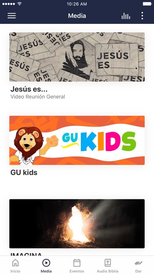#2. GU (iOS) 由: Grupo de Unidad Cristiana
