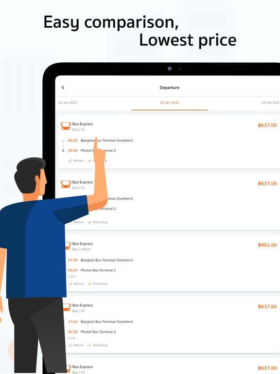 Screenshot #6 pour BusX - Bus & Van Tickets