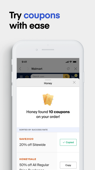 honey smart shopping assistant android