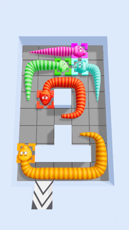#4. Snake Puzzle 3D (iOS) Podle: Said Lamaarague