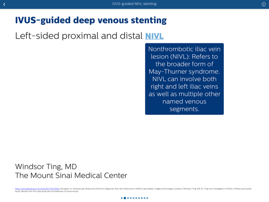 Philips Venous IVUS Tutor iPad screenshot 9 - Medical app