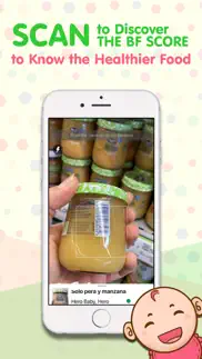 healthy baby food scanner iphone screenshot 1