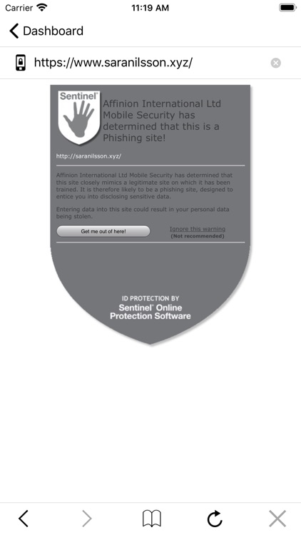 Sentinel® mobilesafe screenshot-3