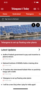 Telangana Today screenshot #1 for iPhone