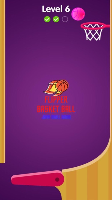 Flipper Basket Ball 2D Screenshot