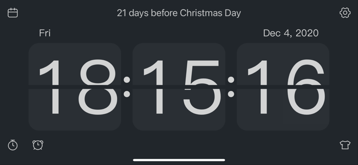Flip Clock - Countdown days